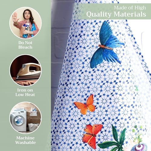 Maison d' Hermine Kitchen Towels Set of 3 Reusable 100% Cotton 27.50" x 20" - Image 3