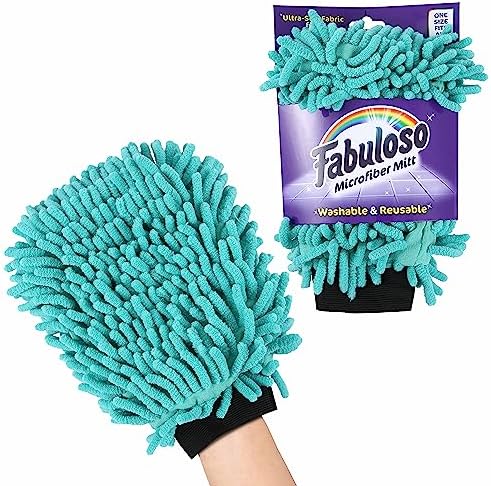 Fabuloso Microfiber Cleaning Mitt Glove, One Size - Image 2