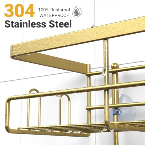 Hanging Shower Caddy Over Showerhead - Image 3