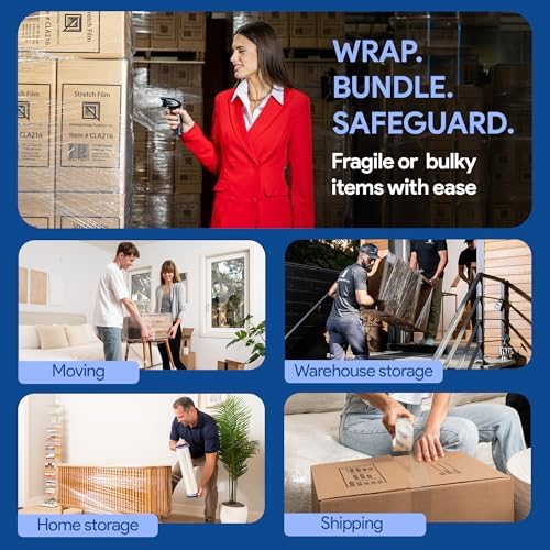 International Plastics Co. 18" Stretch Film/Wrap 80 Gauge 1500 feet, 4 Pack - Image 6