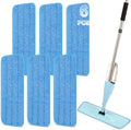 16.5 Inch Reusable Mop Pads Microfiber Spray Mop Replacement Heads by ZIYUNBIXI
