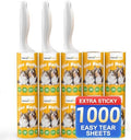 Extra Sticky Lint Roller for Pet Hair, 1000 Sheets, 3 Handles by Beitophomepet%60sfamily
