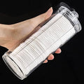 Tecbeauty Cotton Pad Holder Makeup Pads Cotton Swab Dispenser by Tecbeauty