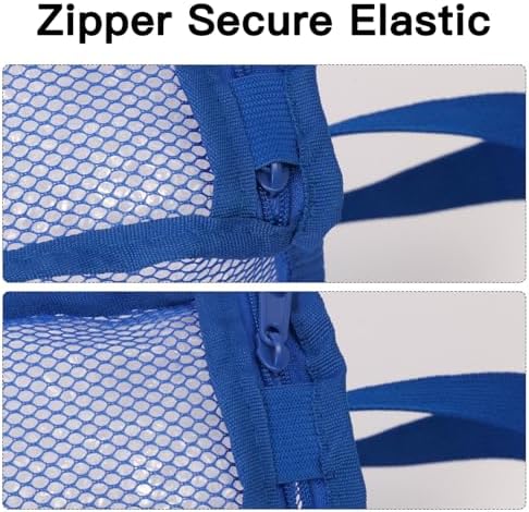 3-Pack 3D Cube Mesh Laundry Bags S/M/L - Image 3