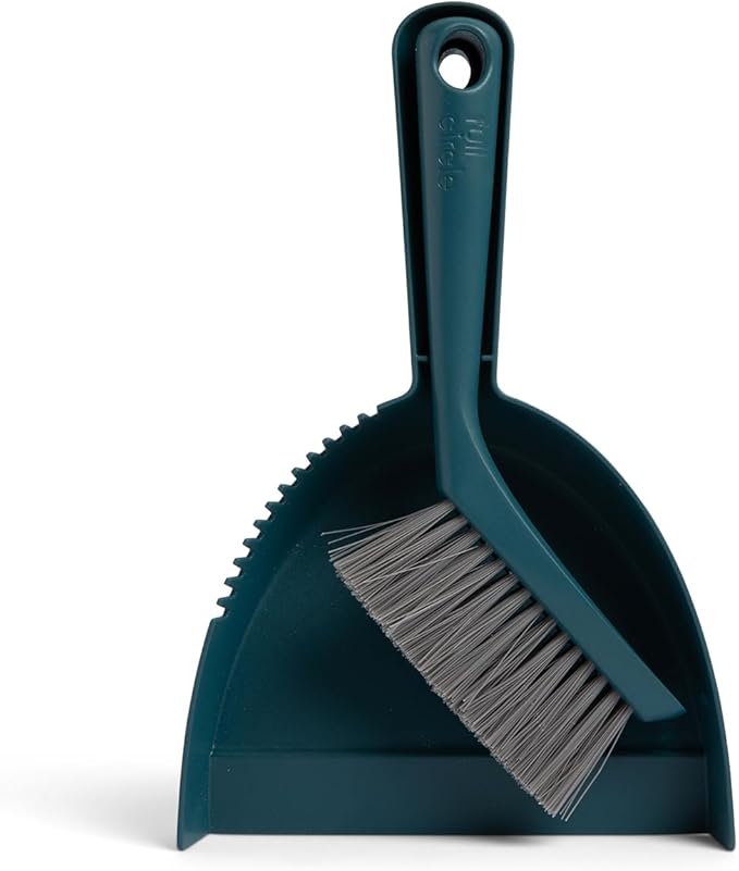 Full Circle Clean Ocean Mini Dustpan and Brush Set, Office Desktop by Unknown