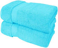 GLAMBURG 700 GSM Premium Oversized Extra Large Cotton 2 Pack Bath Sheet by GLAMBURG