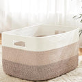 Artfeel Blanket Basket, Rectangle Woven Baskets by Artfeel