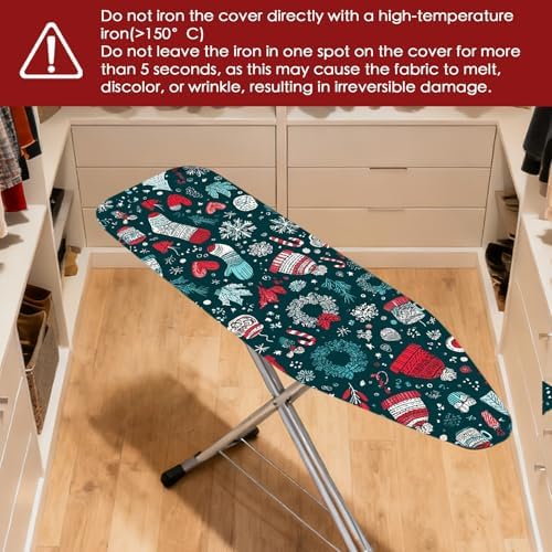 Nuxovilar Winter Hats Mittens Ironing Board Cover 15x54 Polyester - Image 4