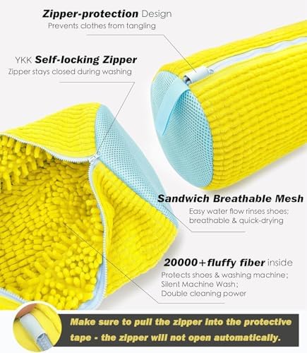 Shoe Washing Machine Bag, Laundry Shoe Bag - Image 3