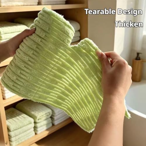 20 Pieces Tearable Plush Microfiber Cleaning Cloth, 10 * 10in Microfiber - Image 7