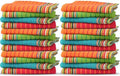 THREAD SPREAD Kitchen Dish Towels, 100% Cotton Salsa Towels, Highly Absorbent by THREADSPREAD