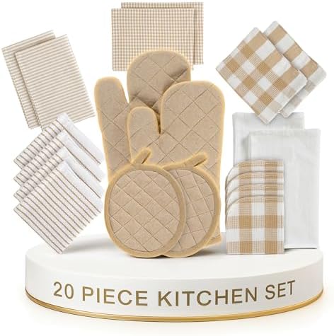LANE LINEN 20 Piece Kitchen Linen Set by LaneLinen