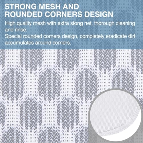 Honeycomb Mesh Laundry Bags 8 Pack, Durable Washing Bags - Image 2