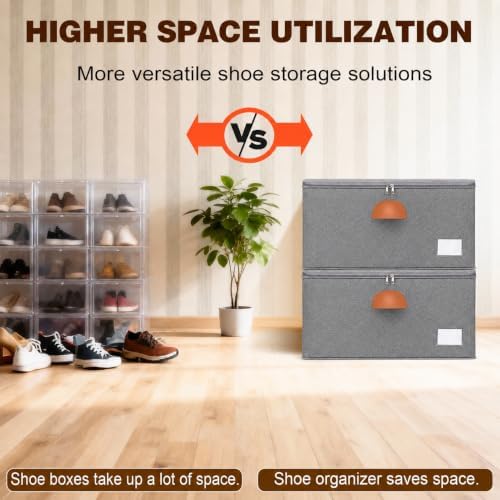 1 Pack Shoe Organizer for Closet - Image 5