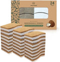 Natural Kitchen Sponge –24-Pack Biodegradable Sponges by MMGPrime