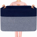 MINTWOOD Design 112L Extra Large Blanket Basket Holder Living Room, Dog Toy by MINTWOODDesign