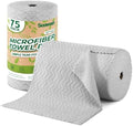 Microfiber Cleaning Cloths Roll 75 Pack 12x12 Inch Lint Free by SOOWASH