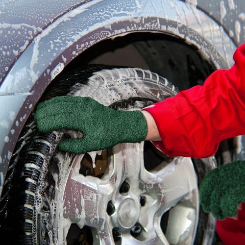 Patelai 3 Pairs Microfiber Dusting Gloves - Image 6