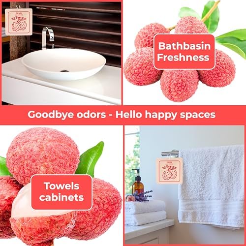 Lush Lychee - Scented Sachets for Drawer and Closet Freshener - Pack of 3 - - Image 6