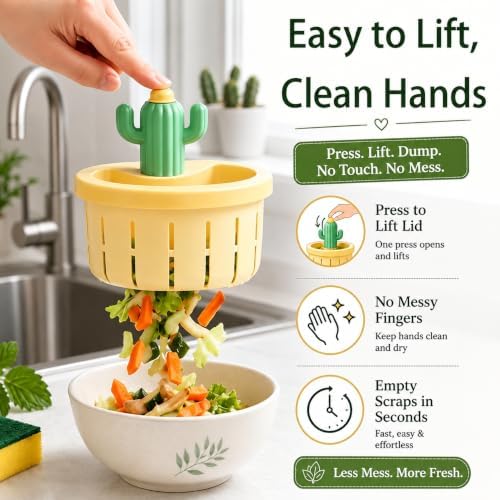 Cactus Sink Strainer Basket, Kitchen Drain Strainer - Image 5