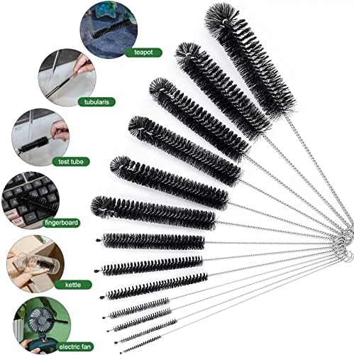 CiaraQ Bottle Cleaning Brushes, 8 Inch Nylon Tube Brush Set - Image 5