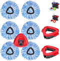 6 Pack Mop Replacement Heads Compatible by WaIEJiemiHome