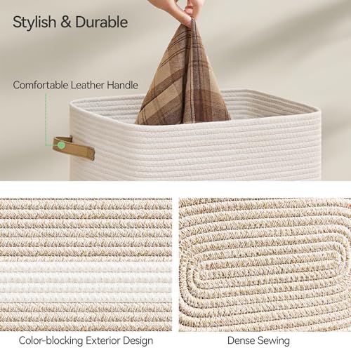 Nunsino 87L Laundry Hamper, Laundry Basket - Image 6