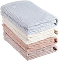 PY HOME & SPORTS Dish Towel Set, 100% Cotton Waffle Weave Kitchen Towels 4 by PYHOMESPORTS