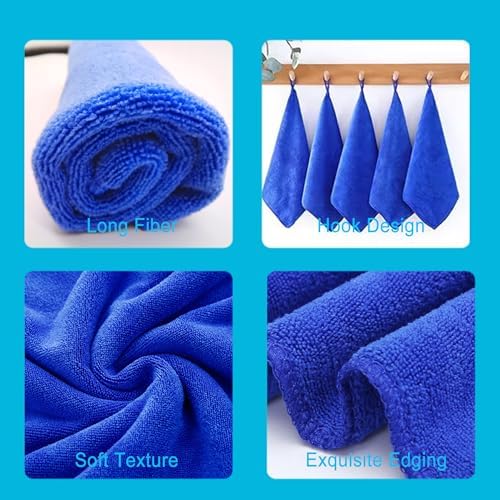 Premium Microfiber Cleaning Cloths, Ultra Absorbent Lint-Free Towels - Image 5