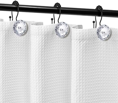 Sunlit Luxury Design Round Clear Diamond Crystal Gem Bling - Image 6