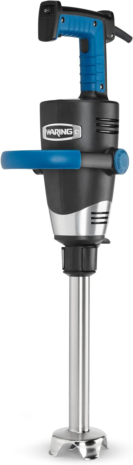 Waring EVOX 12" Big Stik Immersion Blender, 1.5 HP Variable Speed, 10-Gallon Capacity, for Sauces, Dressings, Marinades & Soups, WSB500X