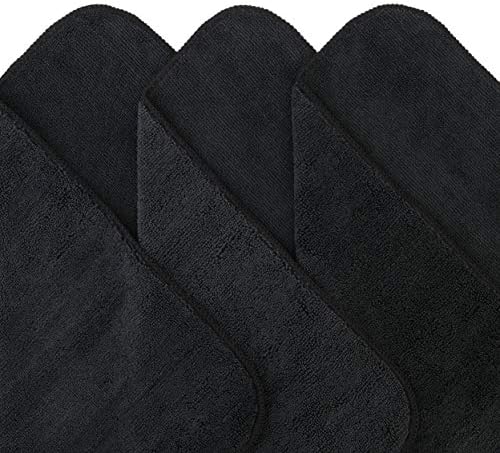 POLYTE 300 GSM Multipurpose Microfiber Cleaning Towel, 16x16 in, 12 Pack - Image 2