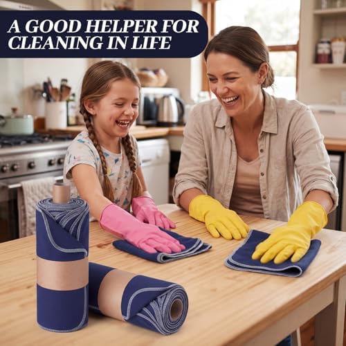 36 Pack Reusable Paper Towels Roll Cleaning Cloth - Image 2