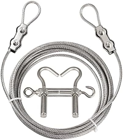 Clotheslines, Portable Windproof Clothes Rope Line by Skysunny