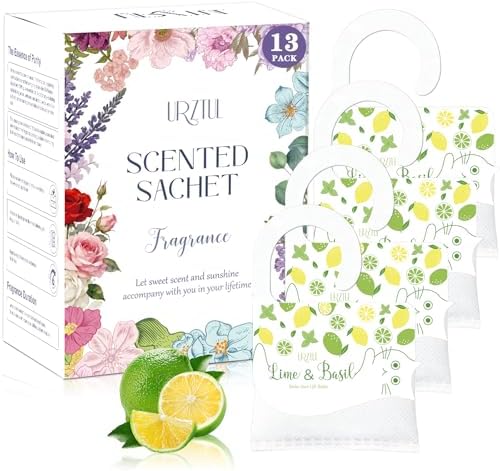 13 Packs Lime & Basil Sachets Bags by Unknown
