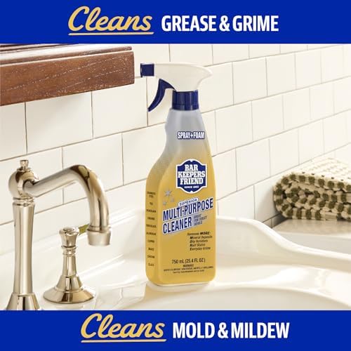 Bar Keepers Friend Soft Cleanser 13 oz + Spray & Foam Multipurpose MORE Spray - Image 6