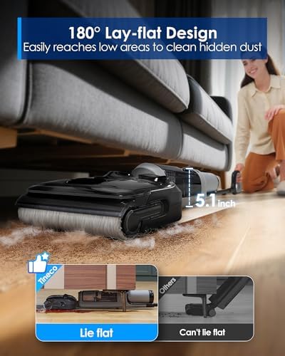Tineco Floor ONE i5 Stretch Wet Dry Vacuum Cleaner, Vacuum & Mop in One Step - Image 5