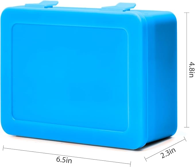 ALCYON Battery Organizer Box for 24 AA & 30 AAA Batteries-Blue | Plastic Box - Image 5