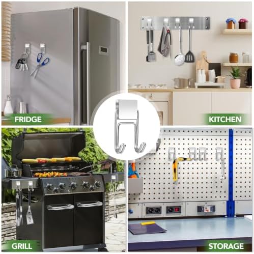 MIKEDE Magnetic Hooks Heavy Duty 100lbs Strong Magnet - Image 7