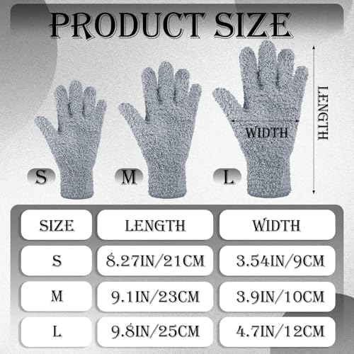 Patelai 12 Pairs Microfiber Dusting Gloves - Image 3