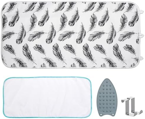 Seiritex Ironing Mat, Portable Ironing Pad 39.4 x 18.9 inch Table Top Iron by SEIRITEX