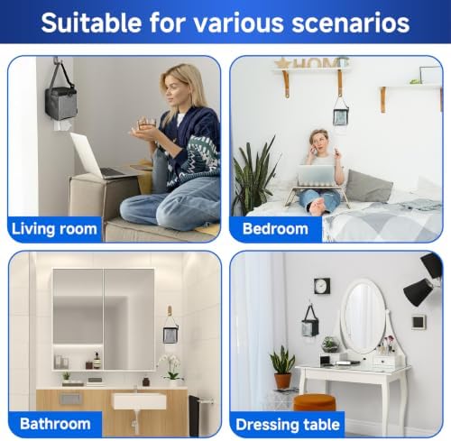 Facial Tissues Holder for Kleenex, Hanging Tissues Dispenser - Image 7