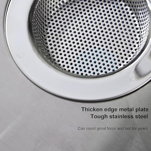 Kitchen Sink Strainer Stainless Steel, LASSHSWA Kitchen Sink Drain Strainer - Image 4