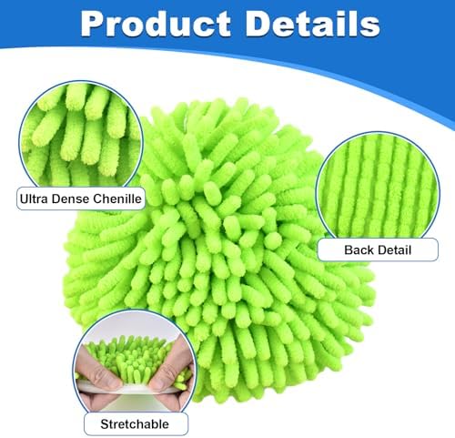 6 Pack Mop Heads Replacements for O Cedar, Spin Mop Replacement Head for OCedar - Image 5