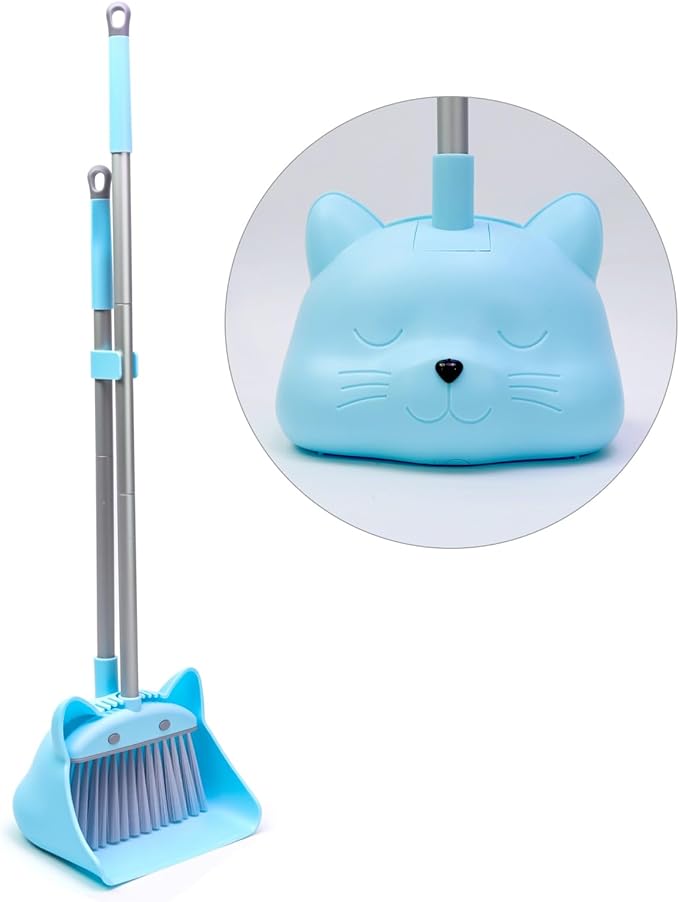 28'' Kids Mini Broom and Dustpan Set by Bluocean