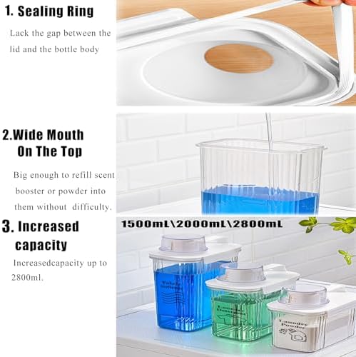 Laundry Detergent Dispenser for Laundry Room Organization and Storage, 2800ml - Image 4