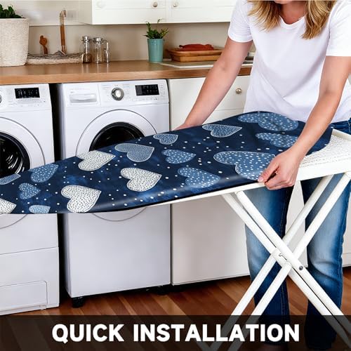 Ironing Board Cover 15"x54"，Standard Ironing Board Replacement Cover，Easy Fit - Image 4