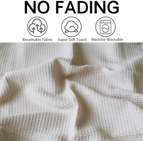QUILTINA Dish Towels Set, 100% Cotton Waffle Weave Kitchen Towels 6 Pack - Image 3