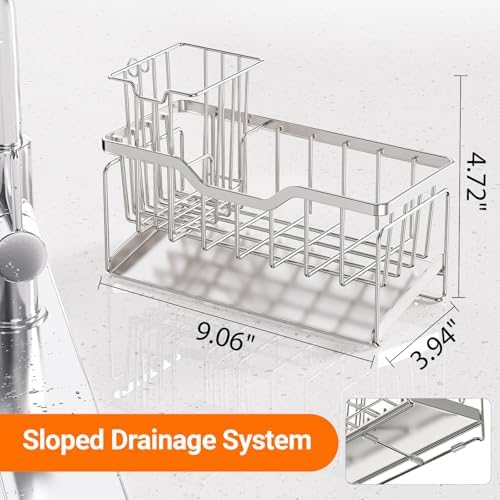 StorageRight Sponge Holder for Kitchen Sink, Sink Caddy Organizer - Image 5