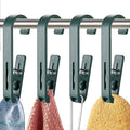 Laundry Hooks with Clips Hanger Closet Organizer Clamps Socks Boot Bras Towels by XoYoZo